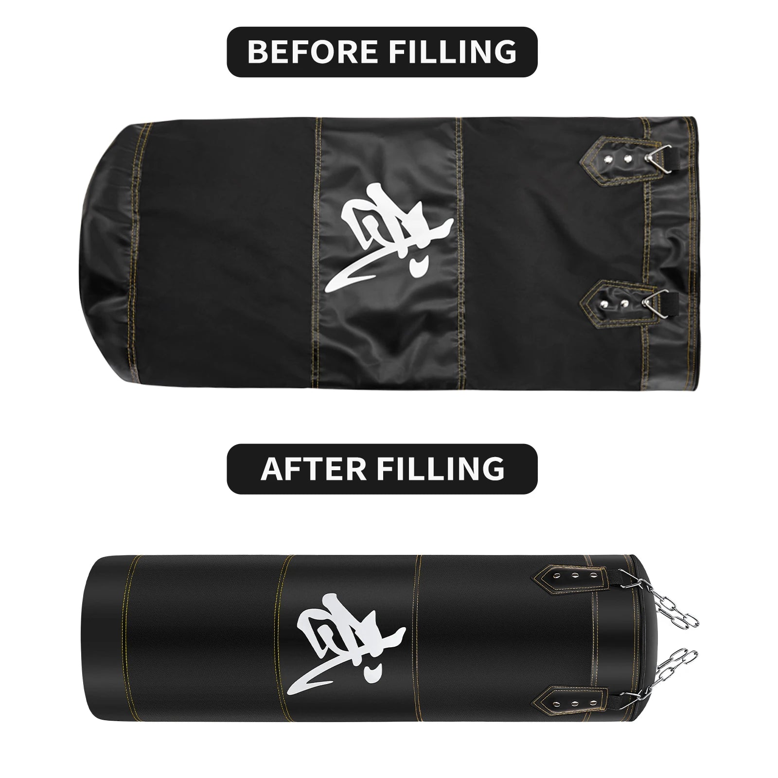 Oxford cloth hanging boxing sandbag is suitable for boxing, comprehensive fighting and fitness training.